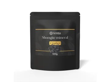 Minerál šungit drť prírodný filter vody 500g